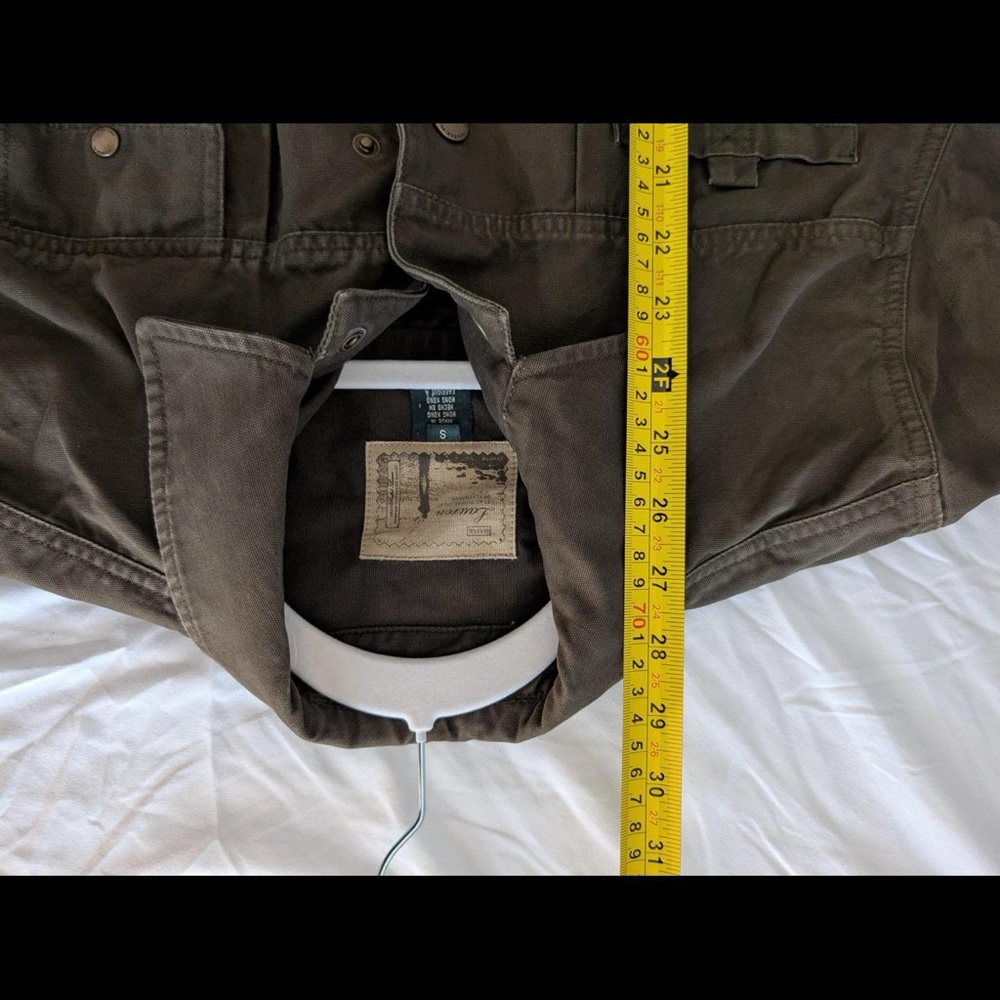 Ralph Lauren Olive Utility Military Jacket 100% cotton size women’s small - Picture 8 of 8